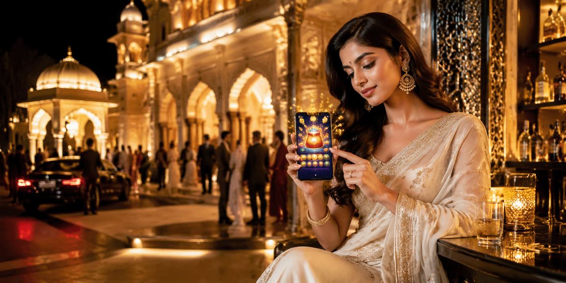 Indian user depositing money via mobile app for online casino games